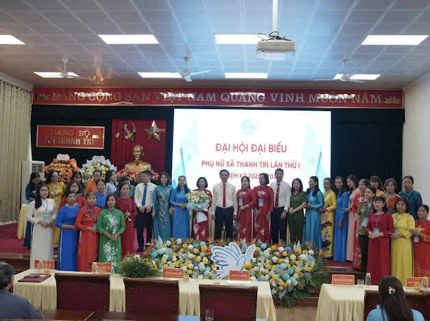 Đại hội đại biểu phụ nữ xã Thanh Trì lần thứ I: Đổi mới tư duy, đồng hành cùng phụ nữ phát triển toàn diện