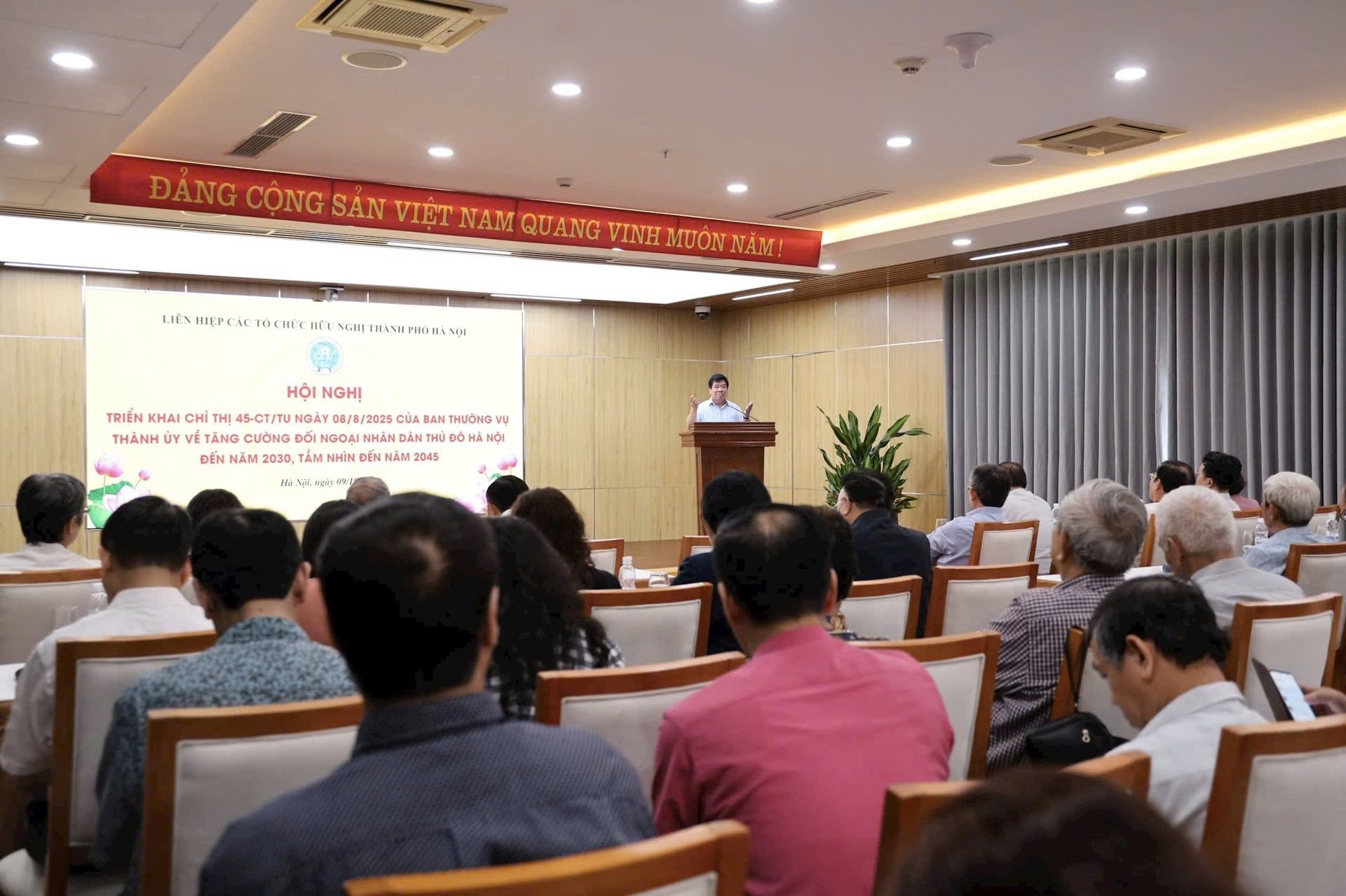 Đẩy mạnh đối ngoại nhân dân Thủ đô đến năm 2030, định hướng tầm nhìn 2045