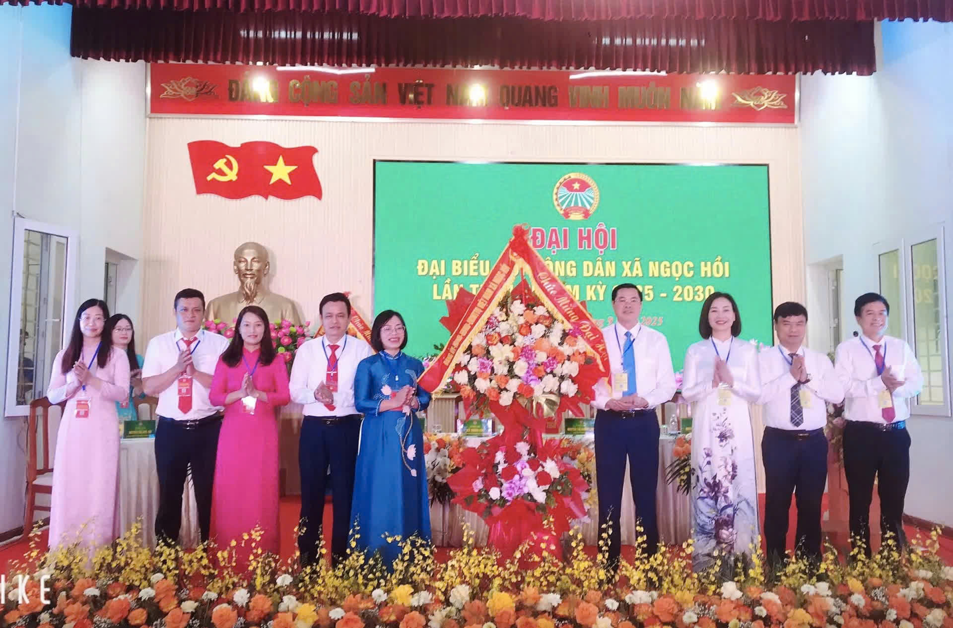 Hội Nông dân xã Ngọc Hồi tổ chức Đại hội lần thứ I, khẳng định vai trò nòng cốt của giai cấp nông dân trong giai đoạn mới