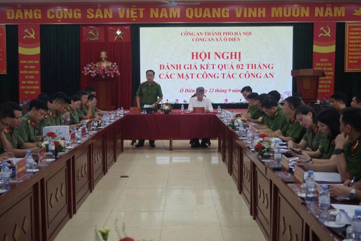 Công an các xã chủ động giữ vững an ninh trật tự ngay từ cơ sở