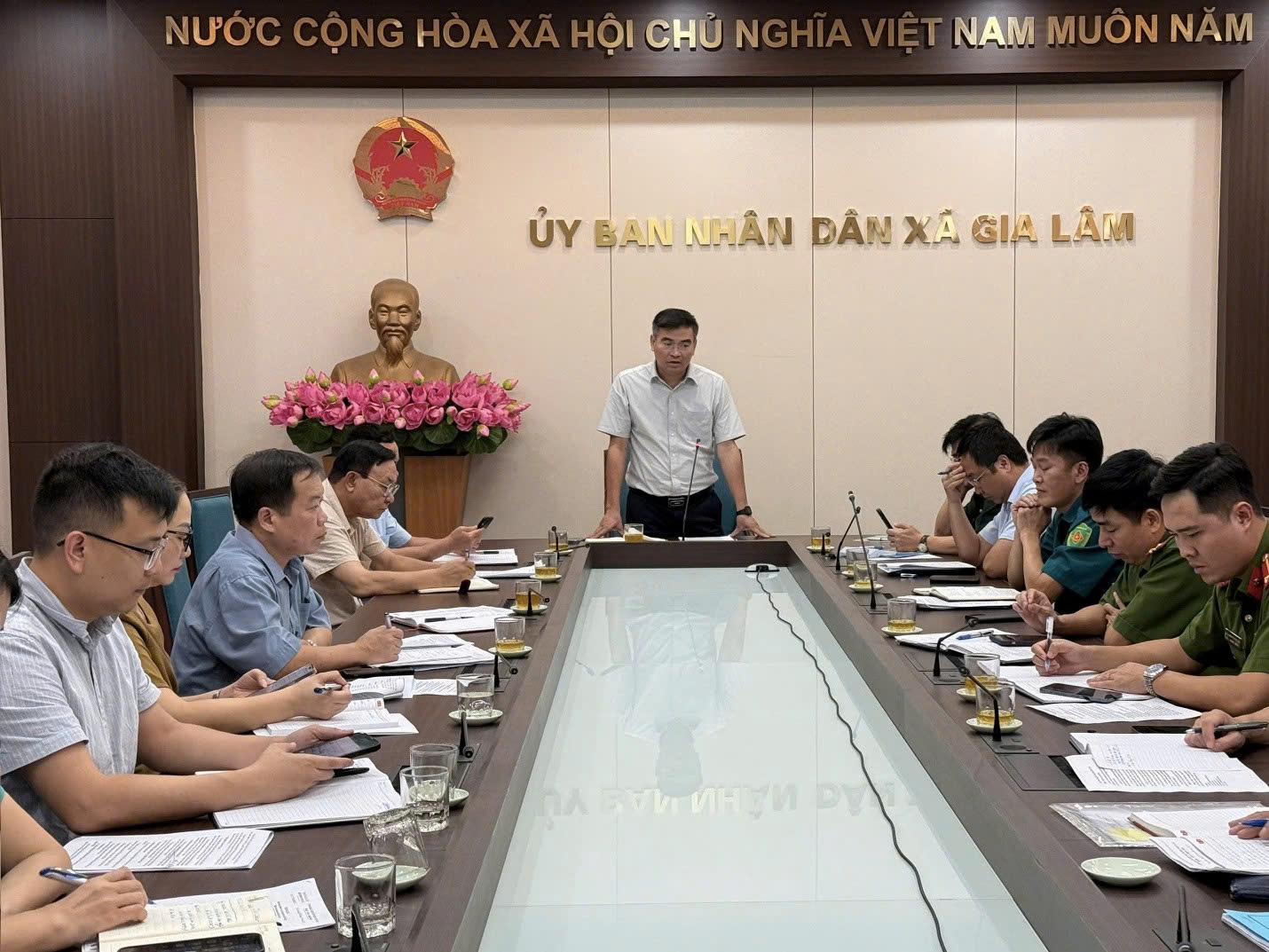 Hội nghị triển khai công tác tuyển chọn, gọi công dân nhập ngũ năm 2026 tại xã Gia Lâm