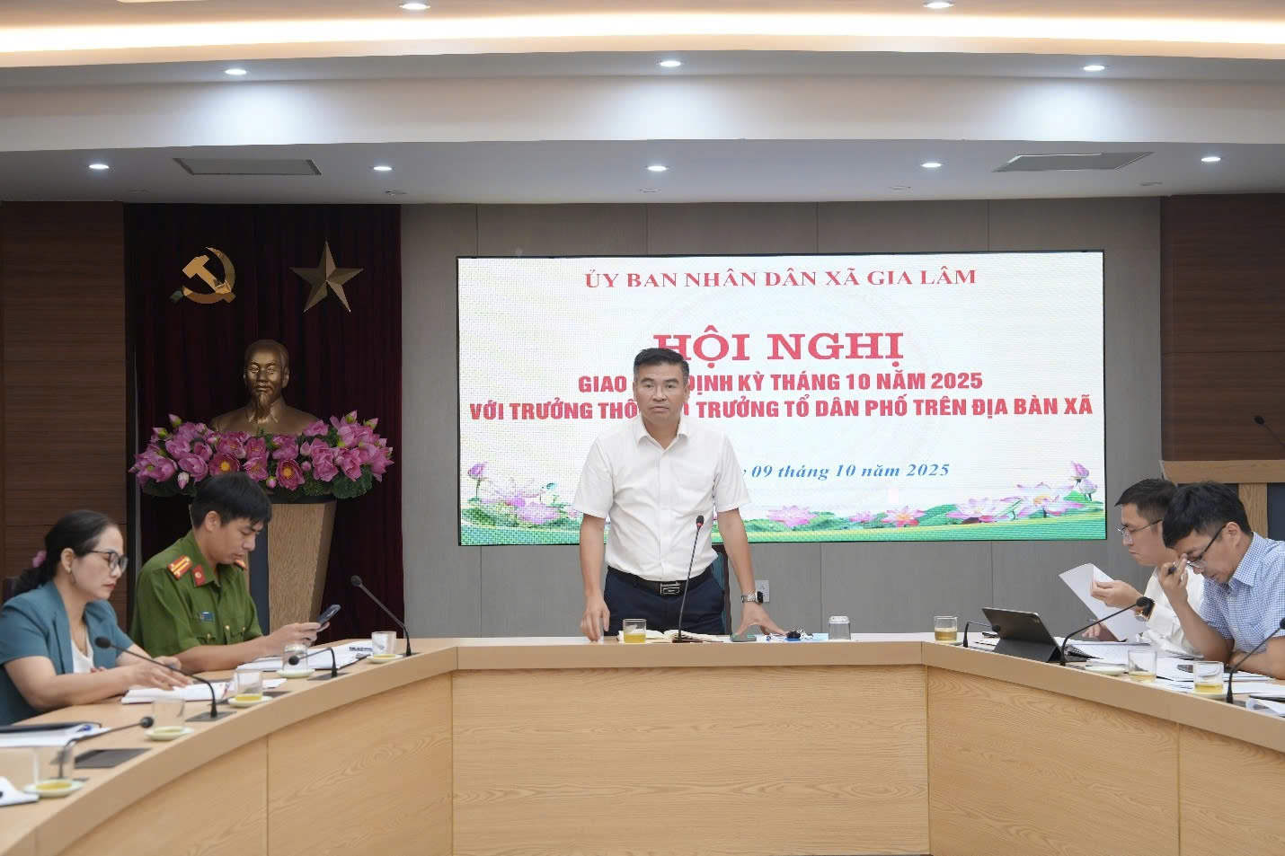 Xã Gia Lâm tập trung tháo gỡ vướng mắc từ cơ sở, nâng cao hiệu quả quản lý trong tháng 10