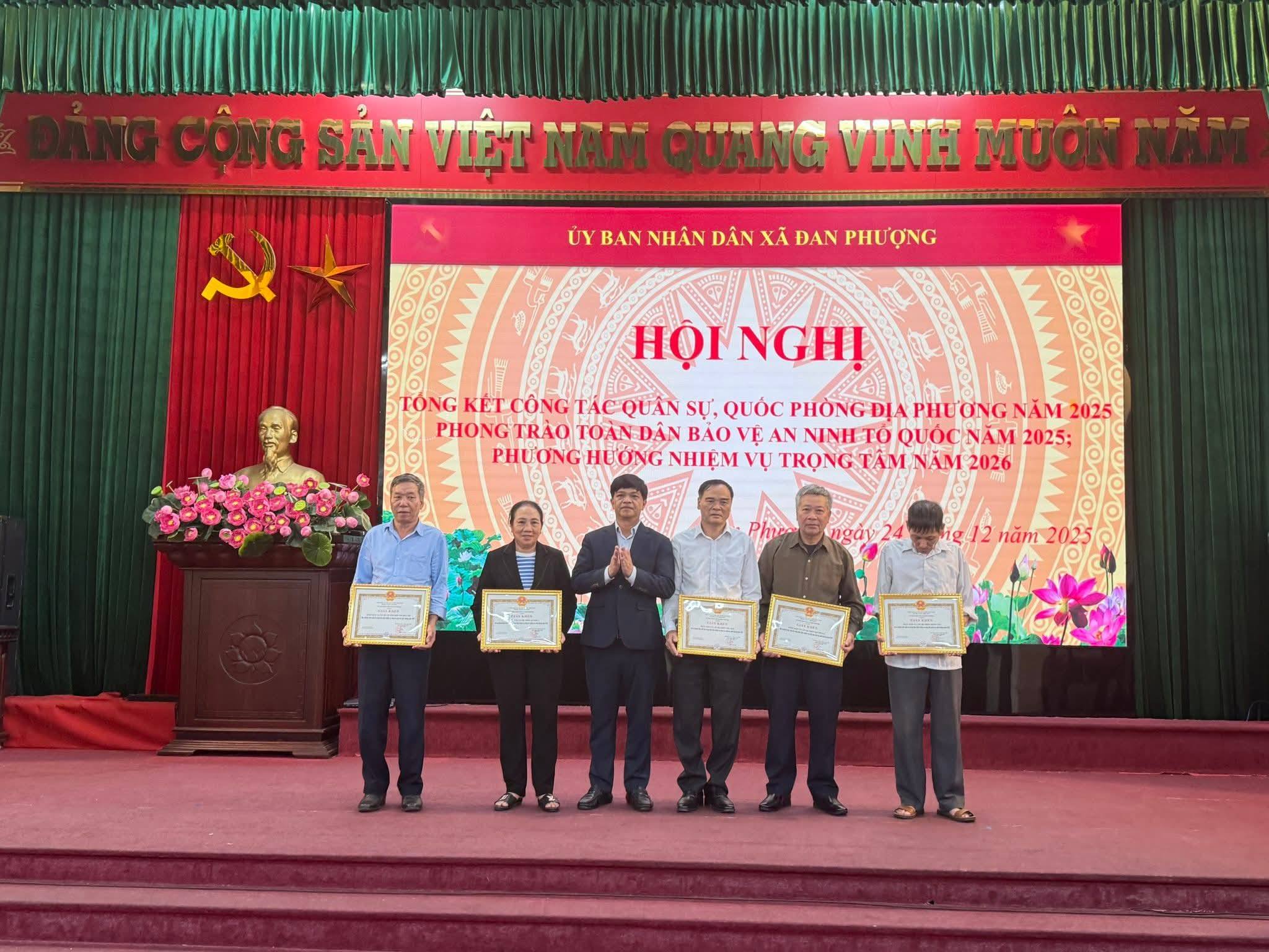 Xã Đan Phượng phát huy sức mạnh toàn dân, giữ vững an ninh trật tự địa bàn năm 2025