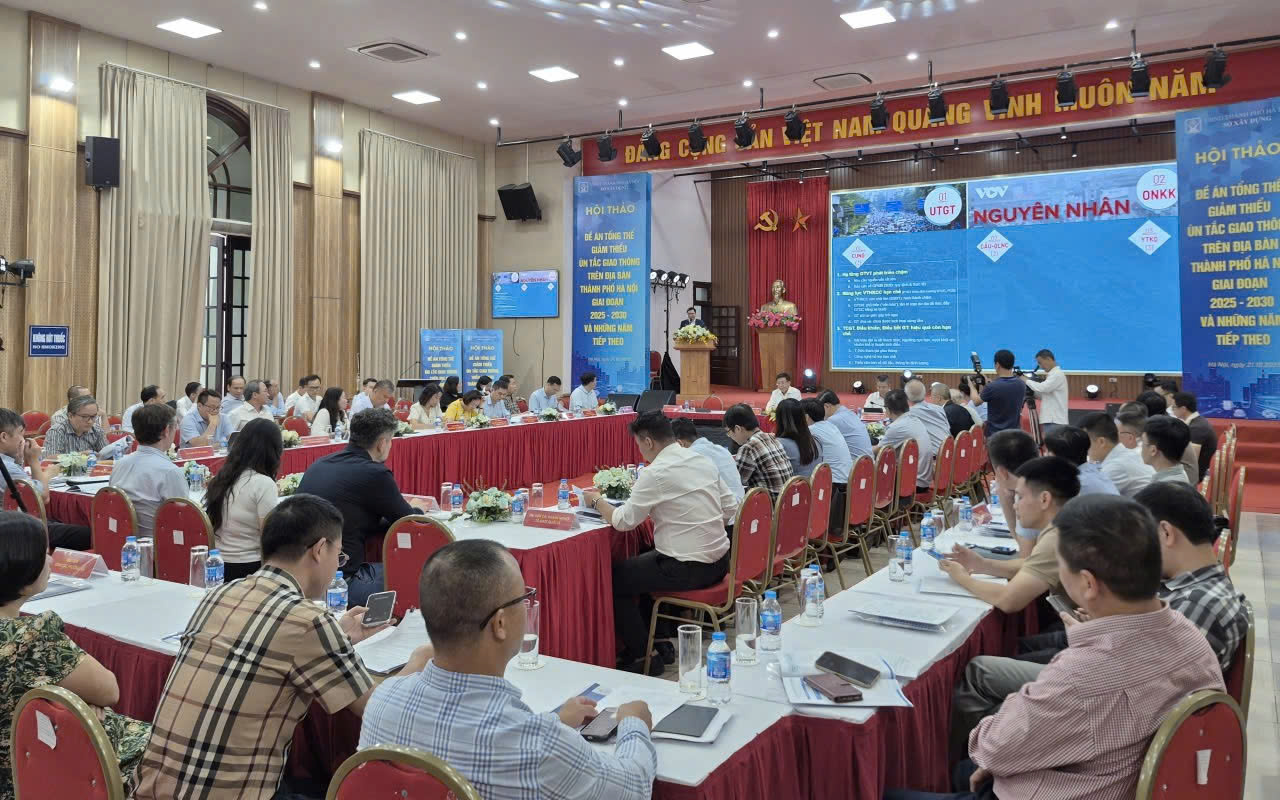 Hà Nội tìm giải pháp căn cơ giảm ùn tắc giao thông giai đoạn 2025-2030