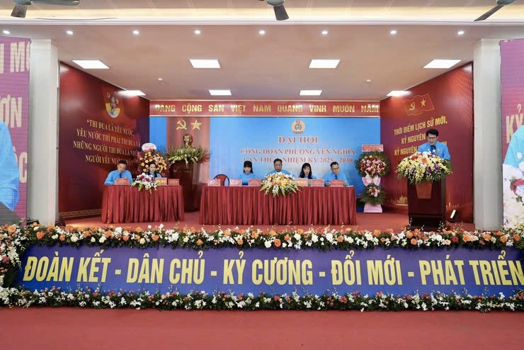 Công đoàn phường Yên Nghĩa tổ chức Đại hội lần thứ I, nhiệm kỳ 2025-2030