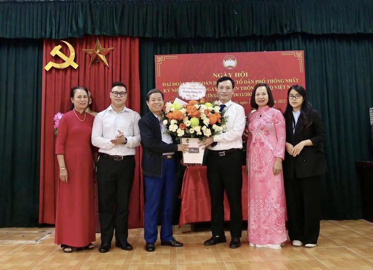 Phường Dương Nội tổ chức Ngày hội Đại đoàn kết toàn dân tộc, lan tỏa tinh thần đoàn kết và trách nhiệm cộng đồng