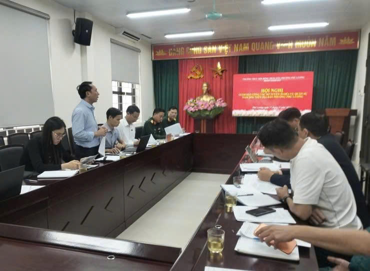 Phường Phú Lương triển khai đồng bộ công tác sơ tuyển nghĩa vụ quân sự năm 2026