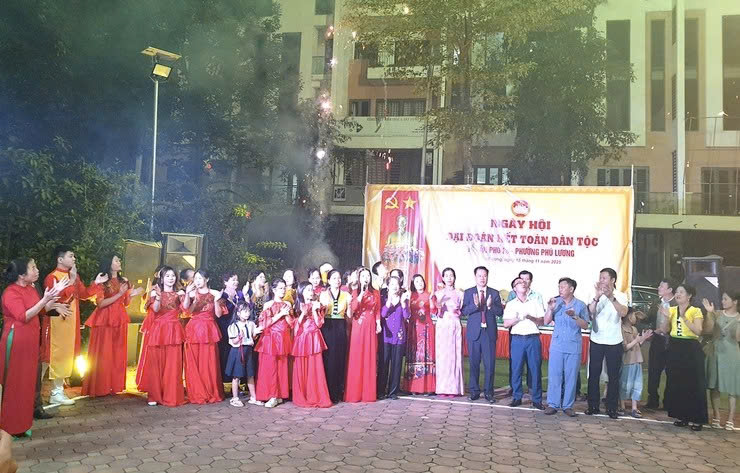 Phường Phú Lương lan tỏa tinh thần đại đoàn kết trong Ngày hội truyền thống Mặt trận Tổ quốc Việt Nam