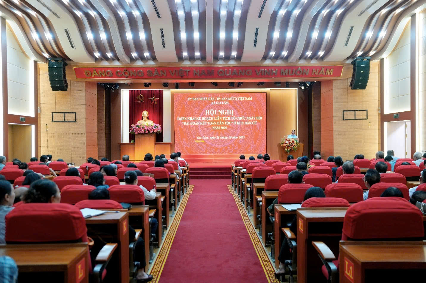 Xã Gia Lâm triển khai kế hoạch tổ chức Ngày hội Đại đoàn kết toàn dân tộc năm 2025
