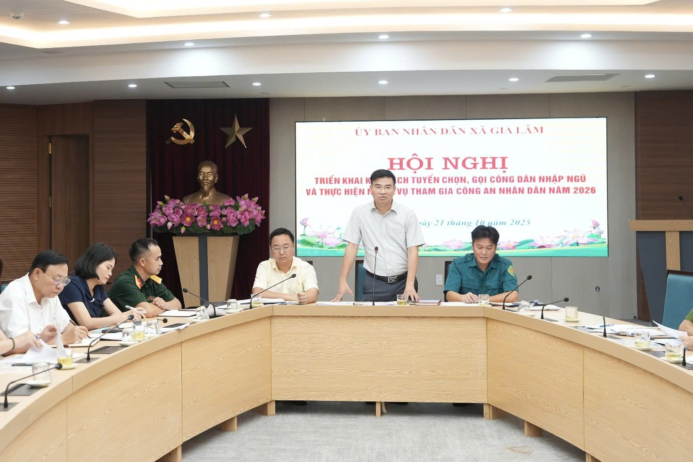 Phường Gia Lâm triển khai kế hoạch tuyển chọn, gọi công dân nhập ngũ năm 2026