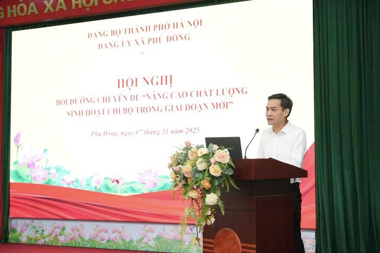 Xã Phù Đổng nâng cao chất lượng sinh hoạt chi bộ, đáp ứng yêu cầu nhiệm vụ trong giai đoạn mới