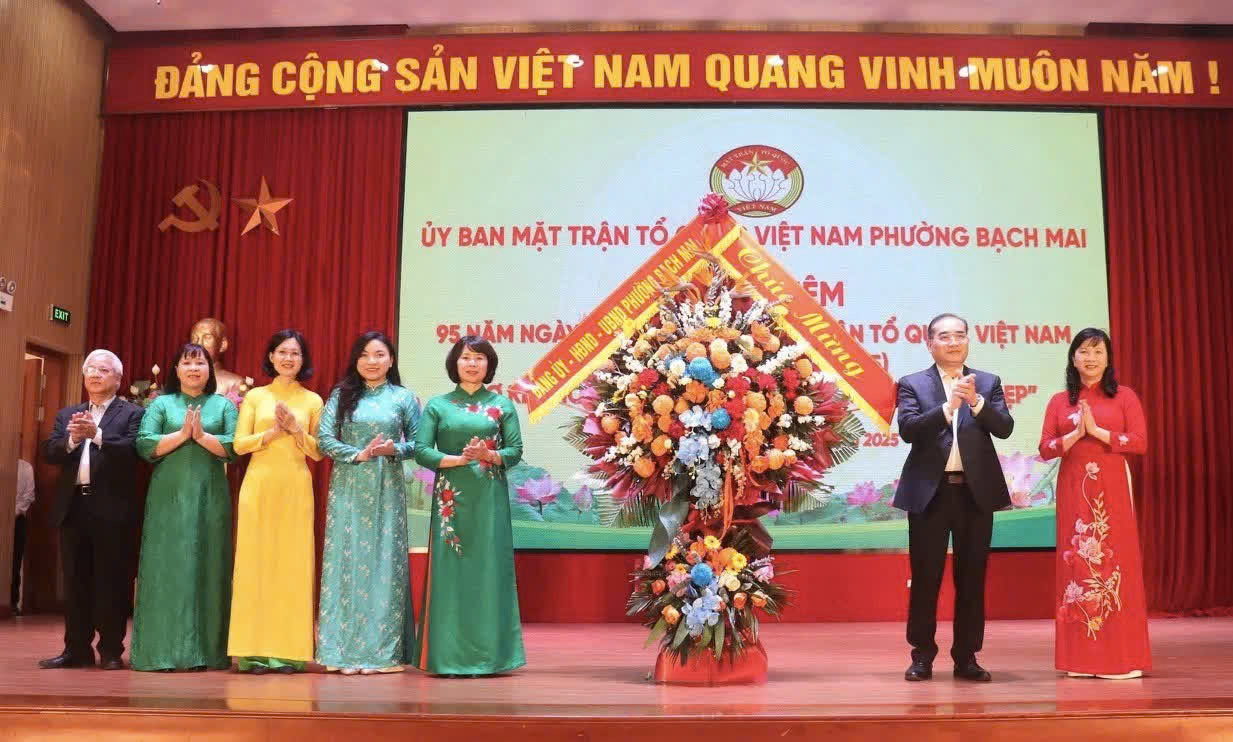 Phường Bạch Mai tổ chức Ngày hội Đại đoàn kết toàn dân tộc, lan tỏa tinh thần gắn kết cộng đồng