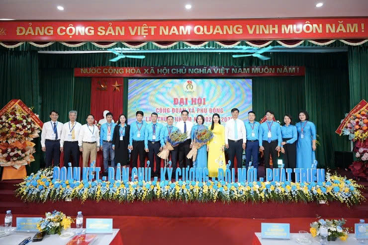 Đại hội Công đoàn xã Phù Đổng lần thứ I: Đổi mới tổ chức, nâng cao chất lượng hoạt động trong giai đoạn mới