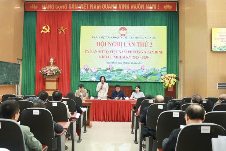 Phường Xuân Đỉnh triển khai Chương trình hành động nhiệm kỳ 2025-2030, hướng tới xây dựng khối đại đoàn kết vững mạnh