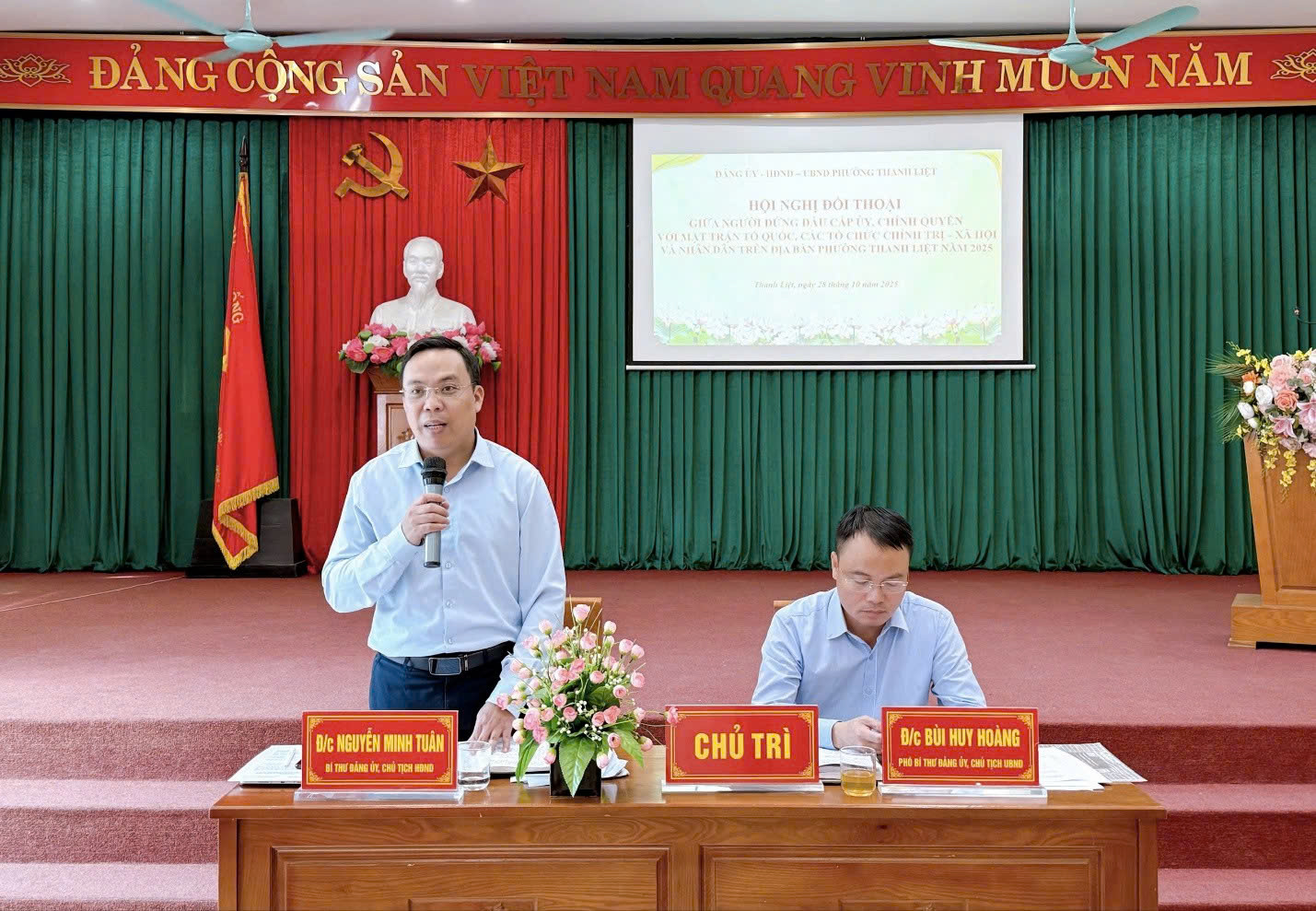 Phường Thanh Liệt tăng cường đối thoại, lắng nghe ý kiến nhân dân, nâng cao hiệu lực quản lý nhà nước