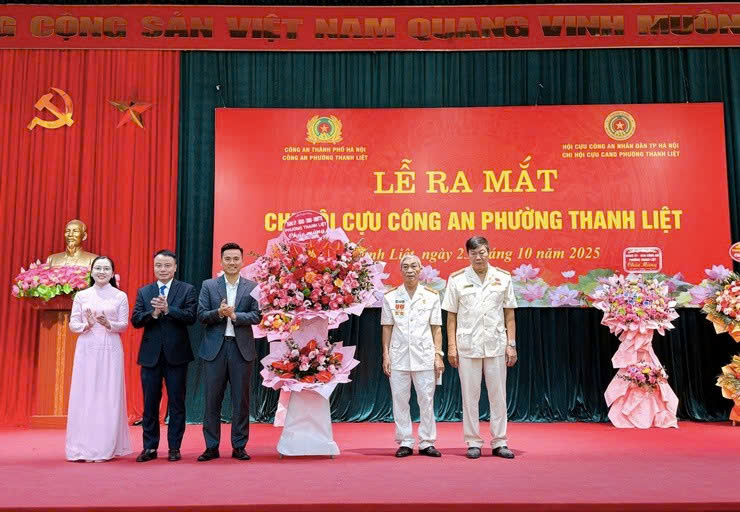 Ra mắt Chi hội Cựu Công an nhân dân phường Thanh Liệt, phát huy vai trò lực lượng nòng cốt giữ gìn an ninh trật tự cơ sở