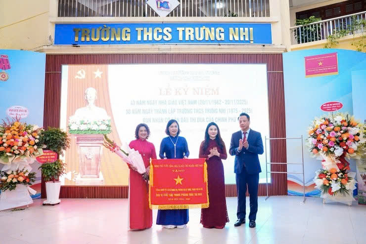 Trường THCS Trưng Nhị kỷ niệm 50 năm xây dựng và phát triển, tôn vinh truyền thống hiếu học và khát vọng vươn lên