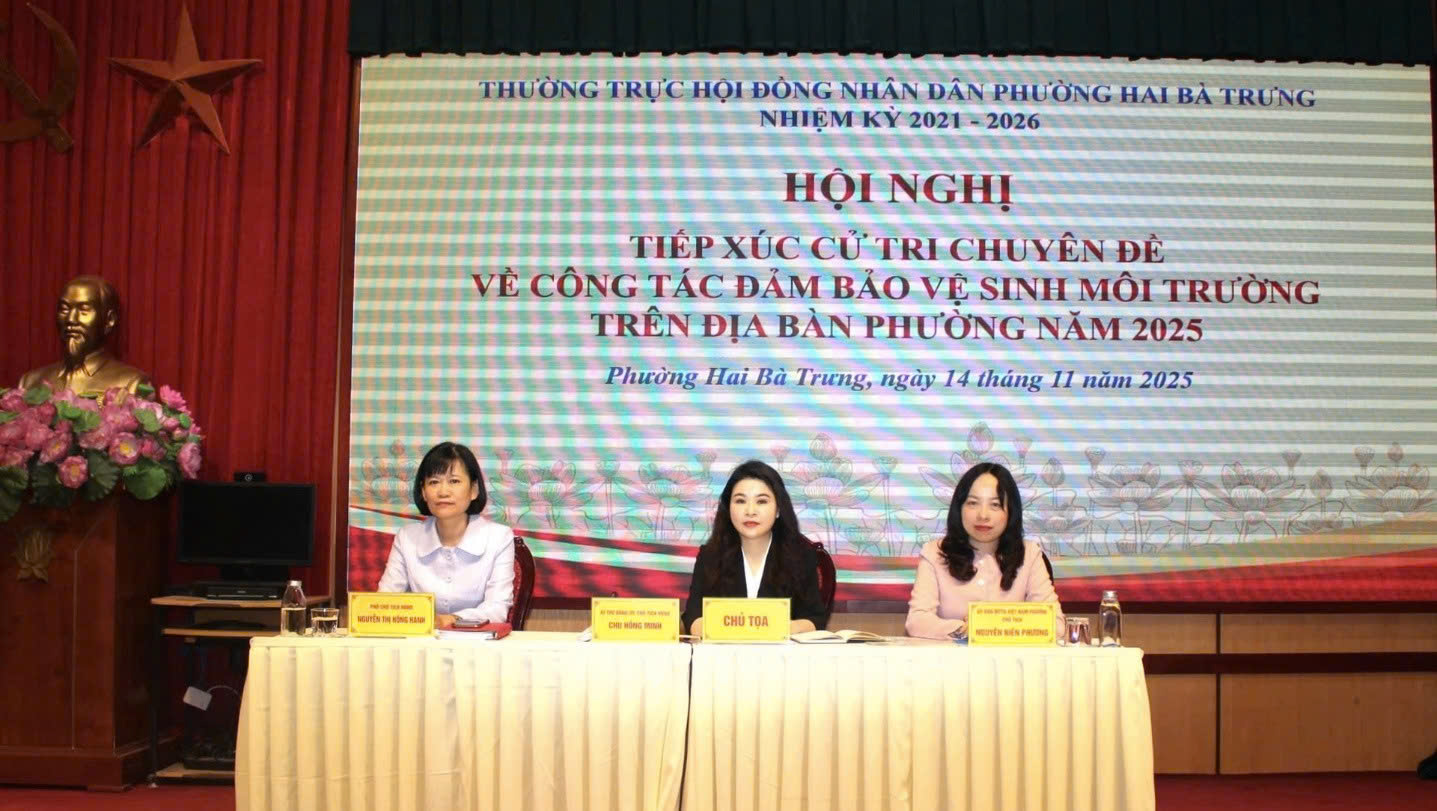 Phường Hai Bà Trưng tăng cường giải pháp nâng cao chất lượng vệ sinh môi trường đô thị