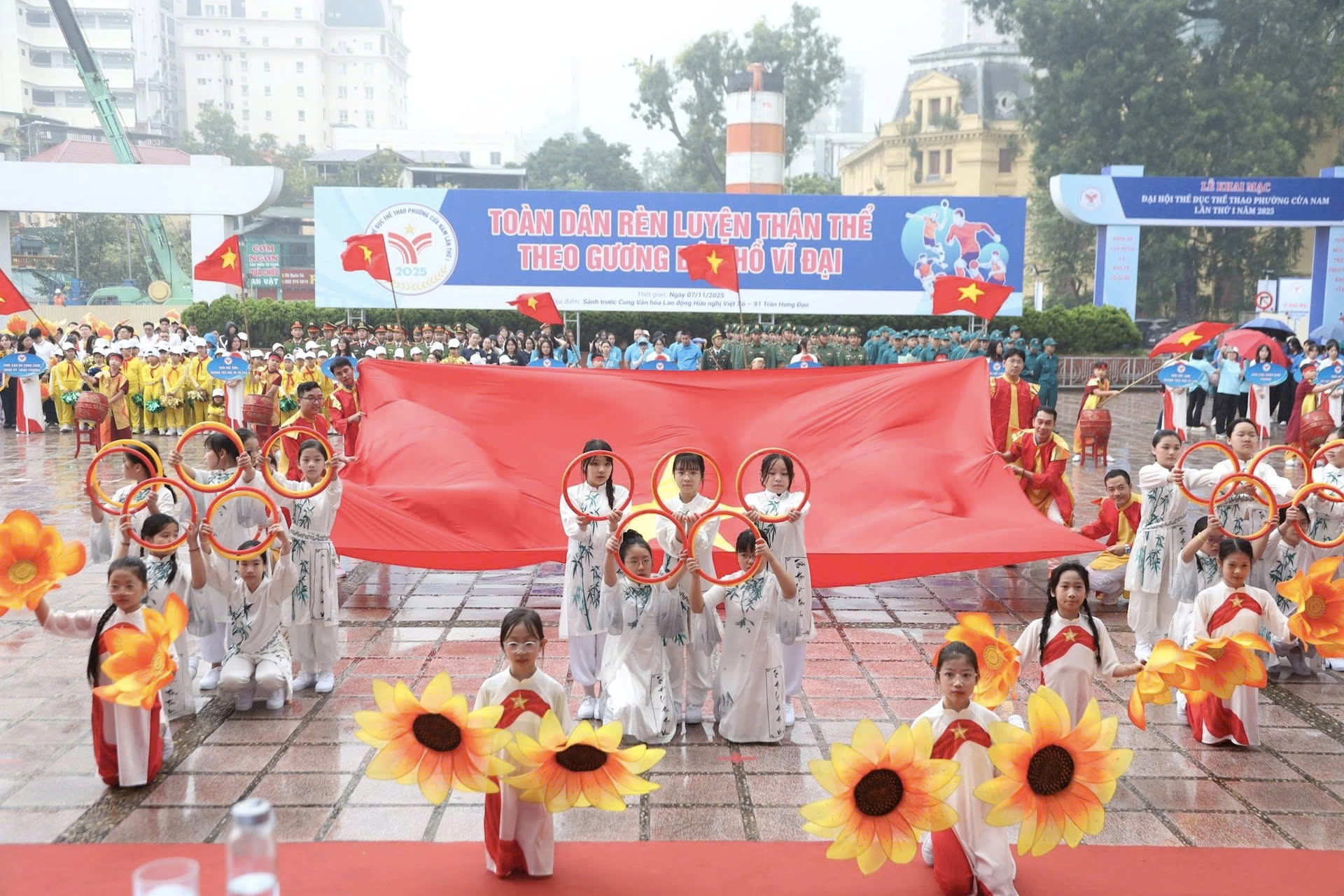 Phường Cửa Nam khai mạc Đại hội Thể dục thể thao lần thứ I, lan tỏa tinh thần rèn luyện vì cộng đồng khỏe mạnh