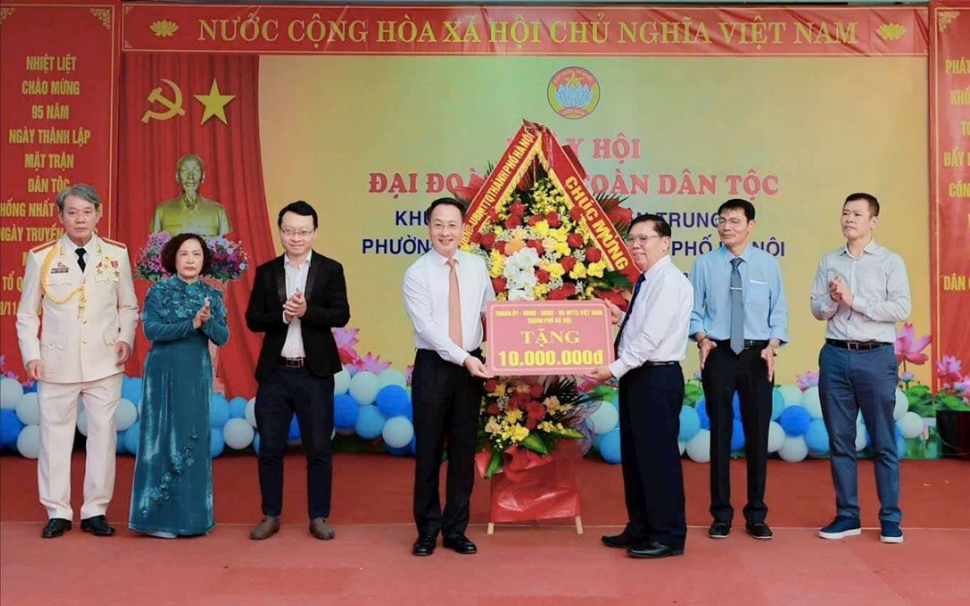 Khu dân cư Thanh Xuân Trung phát huy sức mạnh khối đại đoàn kết, xây dựng khu dân cư văn minh, nghĩa tình