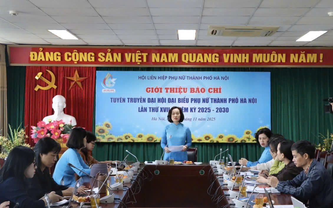 Đại hội Phụ nữ Hà Nội lần thứ XVII: phát huy trí tuệ, khát vọng trong kỷ nguyên mới