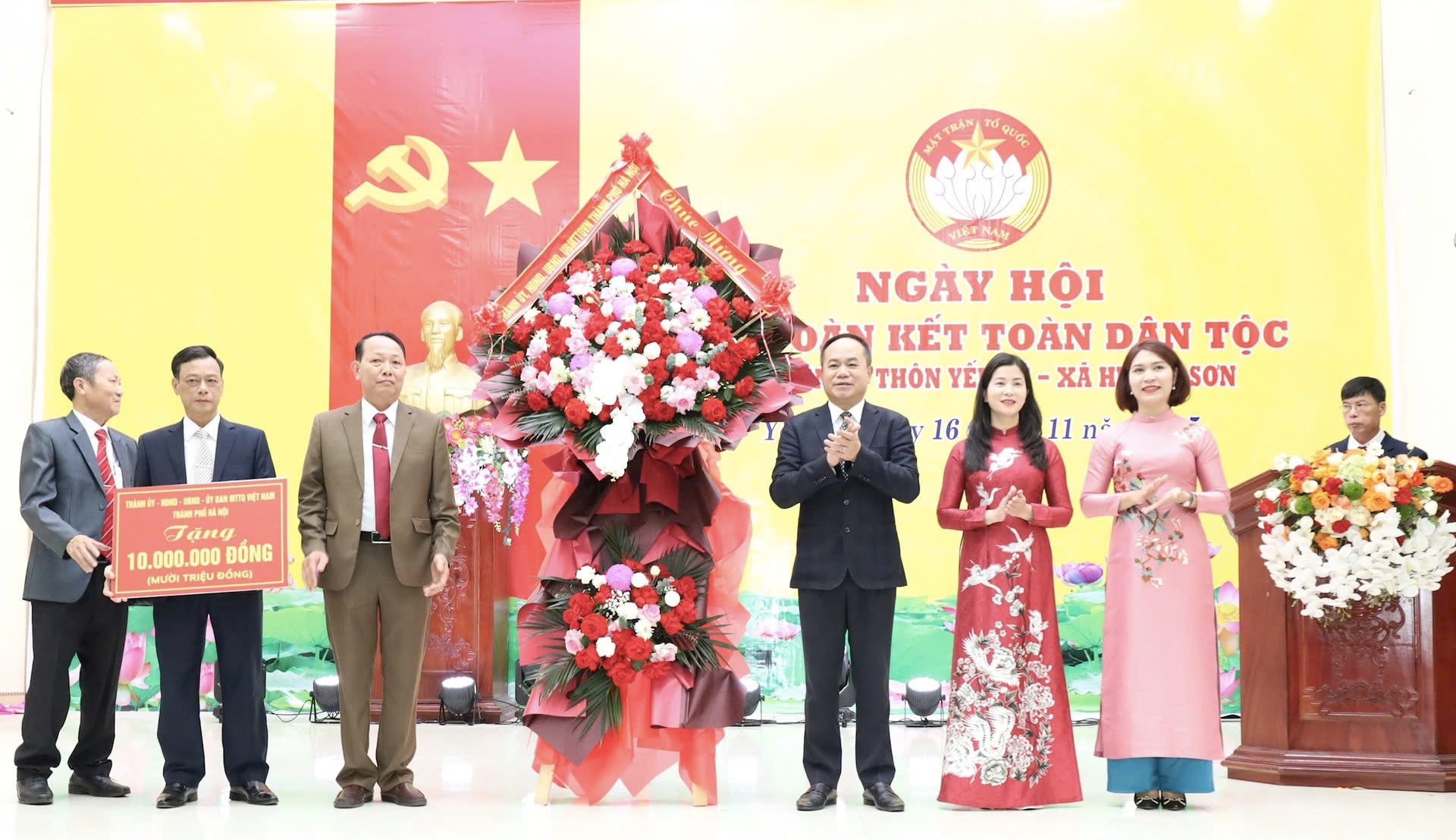 Thôn Yến Vỹ (xã Hương Sơn) lan tỏa sức mạnh đại đoàn kết, hướng tới xây dựng cộng đồng văn minh, phát triển bền vững