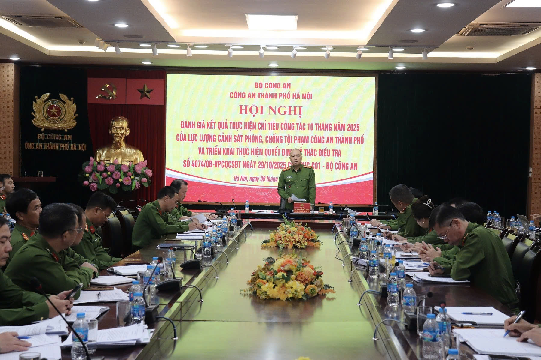 Công an thành phố Hà Nội tập trung nâng cao hiệu quả công tác điều tra, giữ vững an ninh trật tự trên địa bàn