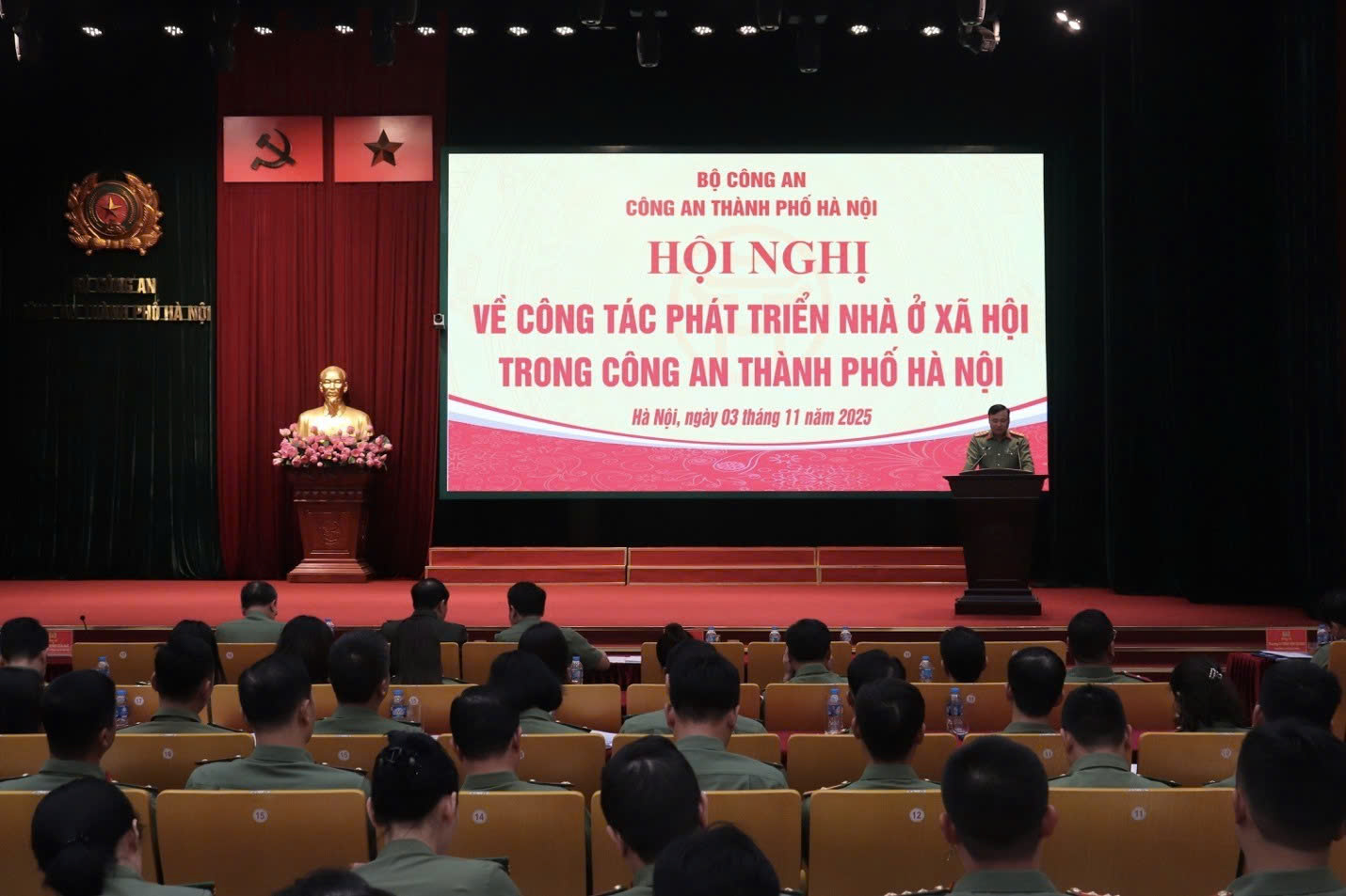Công an thành phố Hà Nội đẩy mạnh phát triển nhà ở xã hội cho cán bộ, chiến sĩ