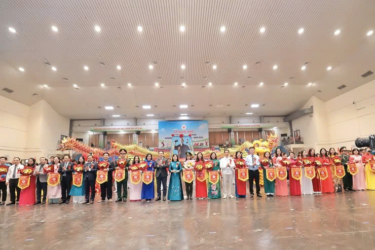 Phường Cầu Giấy tưng bừng khai mạc Đại hội Thể dục Thể thao lần thứ I năm 2025
