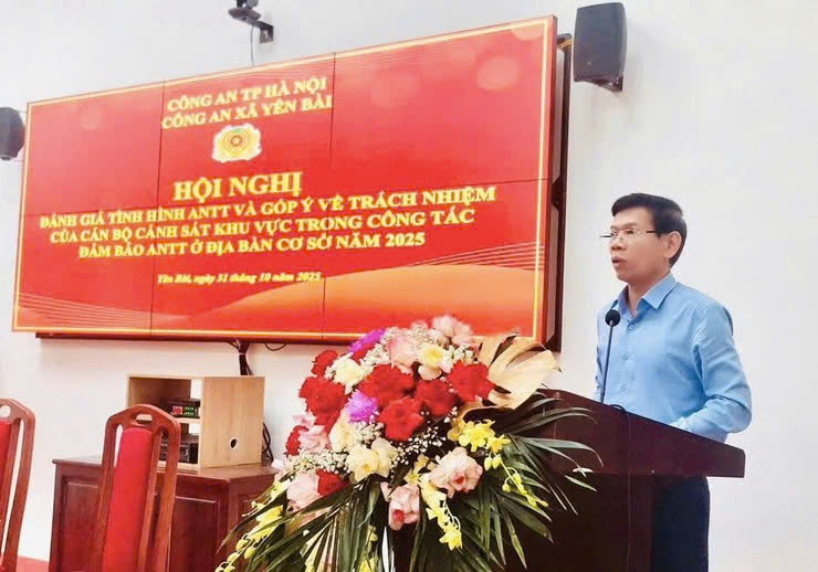 Công an xã Yên Bài đối thoại, lắng nghe ý kiến nhân dân nhằm nâng cao hiệu quả bảo đảm an ninh trật tự