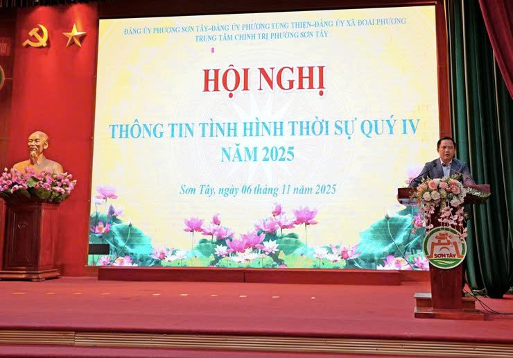 Hội nghị thông tin thời sự quý IV-2025: Cập nhật tình hình trong nước, quốc tế, định hướng tuyên truyền ở cơ sở