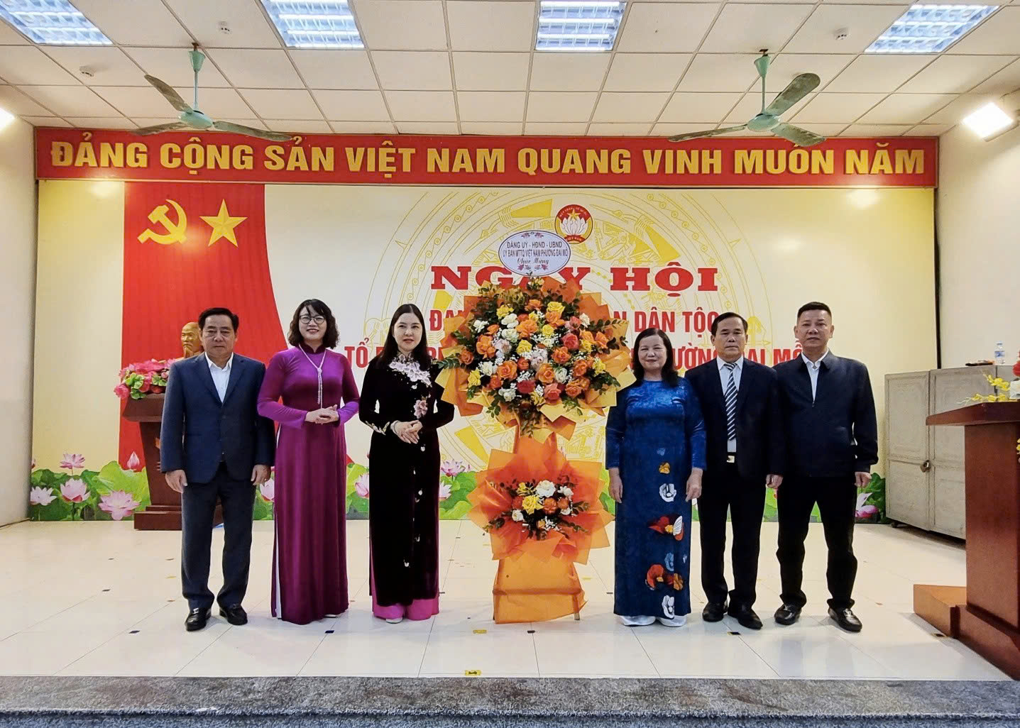 Ngày hội Đại đoàn kết toàn dân tộc tại tổ dân phố số 3, phường Đại Mỗ: Gắn kết cộng đồng, lan tỏa tinh thần đoàn kết