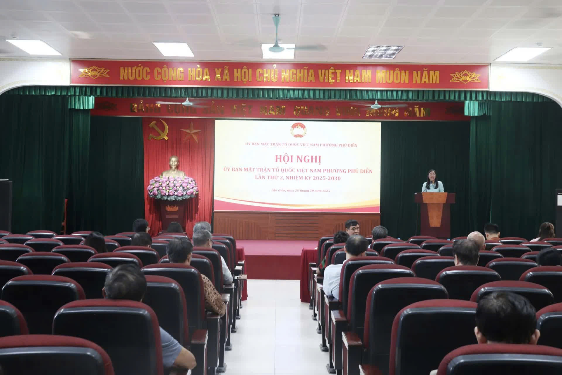 Ủy ban MTTQ phường Phú Diễn thống nhất kế hoạch tổ chức Ngày hội đại đoàn kết toàn dân tộc năm 2025