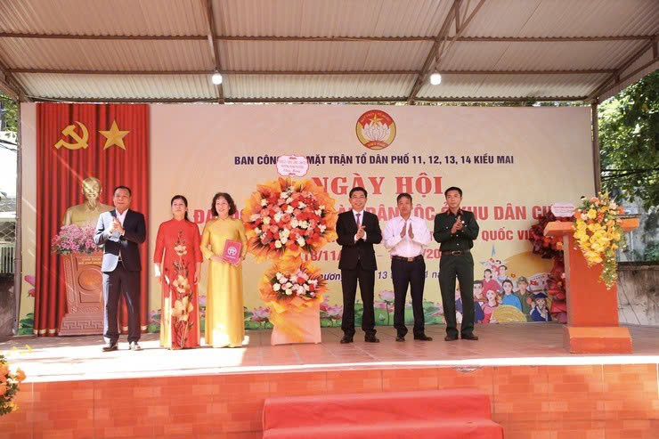Phường Xuân Phương tổ chức Ngày hội Đại đoàn kết toàn dân tộc, lan tỏa tinh thần đoàn kết từ cơ sở