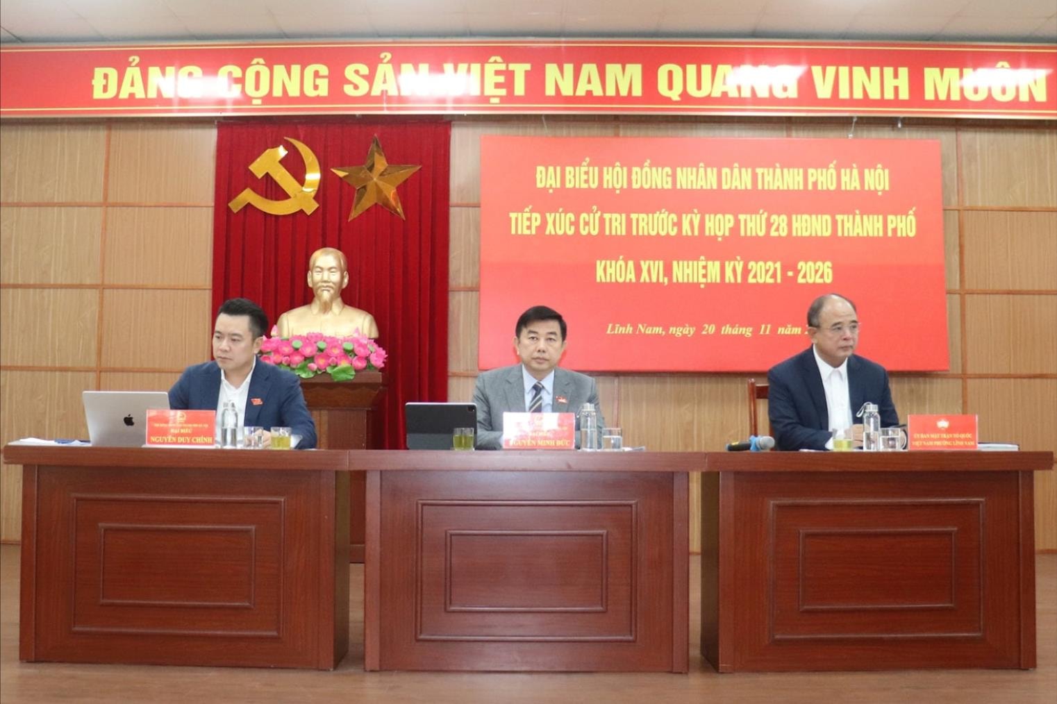 Cử tri kiến nghị nhiều nội dung trọng tâm tại hội nghị tiếp xúc trước kỳ họp HĐND thành phố