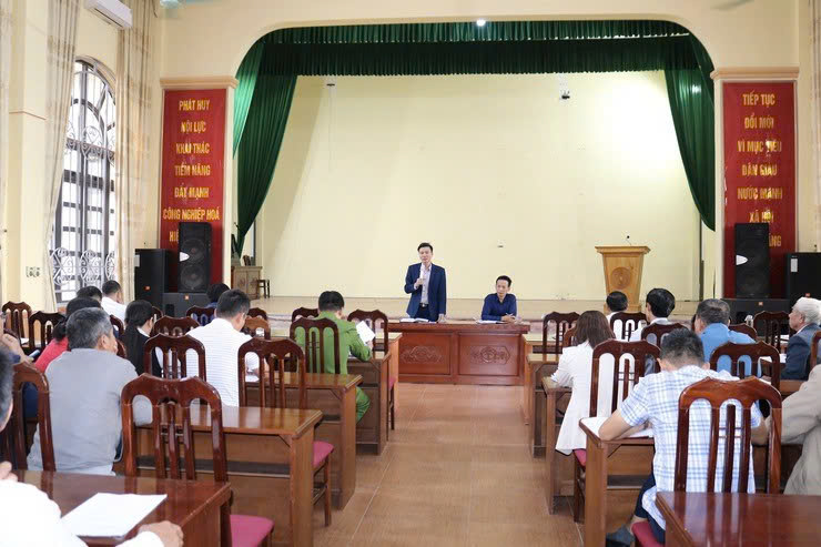 Xã Quảng Bị đẩy nhanh chiến dịch làm giàu, làm sạch cơ sở dữ liệu đất đai, phấn đấu hoàn thành đúng tiến độ