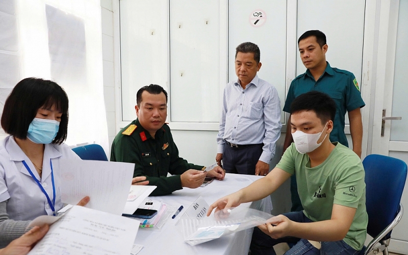 Phường Lĩnh Nam tổ chức khám sơ tuyển nghĩa vụ quân sự năm 2026 bảo đảm công khai, công bằng, đúng luật