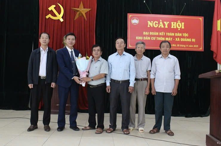 Thôn Mát, xã Quảng Bị phát huy sức mạnh đại đoàn kết, xây dựng khu dân cư đoàn kết, văn minh