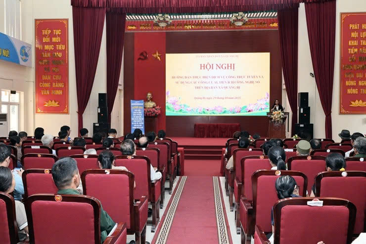 Xã Quảng Bị tăng cường kỹ năng số, thúc đẩy chuyển đổi số từ cơ sở