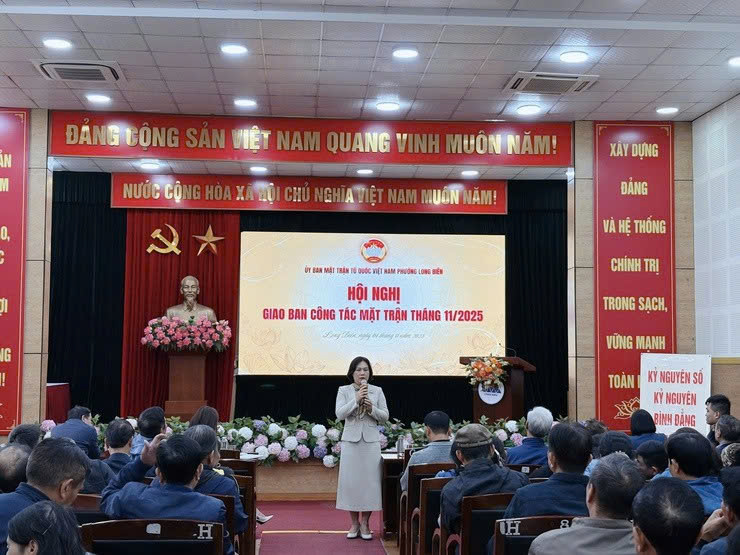 Phường Long Biên triển khai kế hoạch tổ chức Ngày hội Đại đoàn kết toàn dân tộc năm 2025