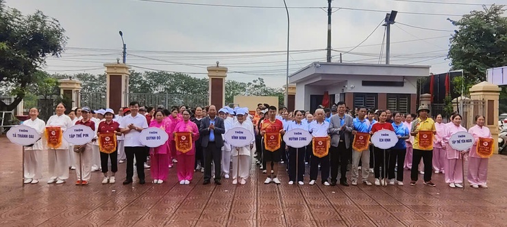 Xã Đại Thanh khai mạc Giải thể thao trung cao tuổi năm 2025, lan tỏa phong trào rèn luyện thân thể