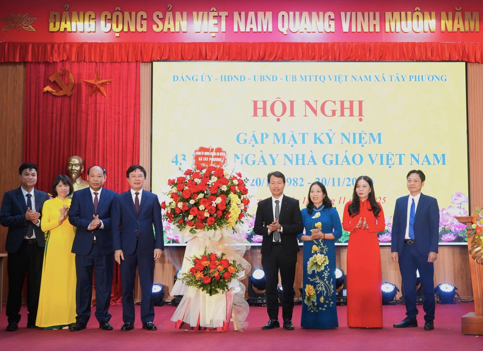 Ngành giáo dục xã Tây Phương lan tỏa tinh thần tri ân, đổi mới và khát vọng phát triển