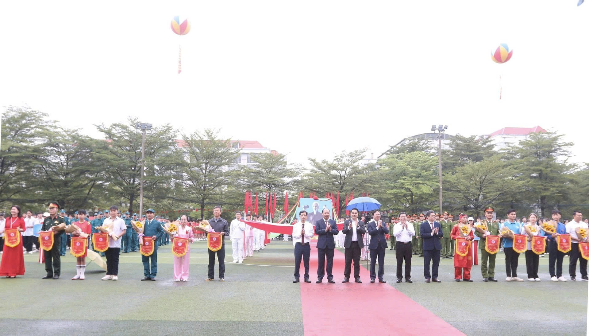 Sôi nổi khai mạc Đại hội Thể dục – Thể thao xã Tây Phương lần thứ I năm 2025