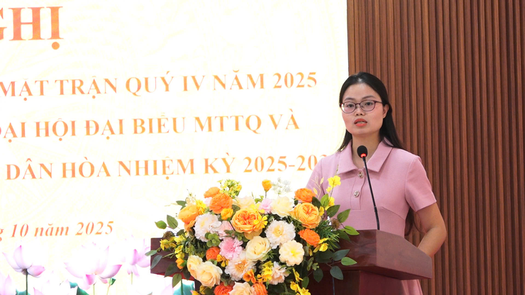 Phường Dân Hòa triển khai nhiệm vụ công tác Mặt trận, hướng tới xây dựng khối đại đoàn kết toàn dân vững mạnh
