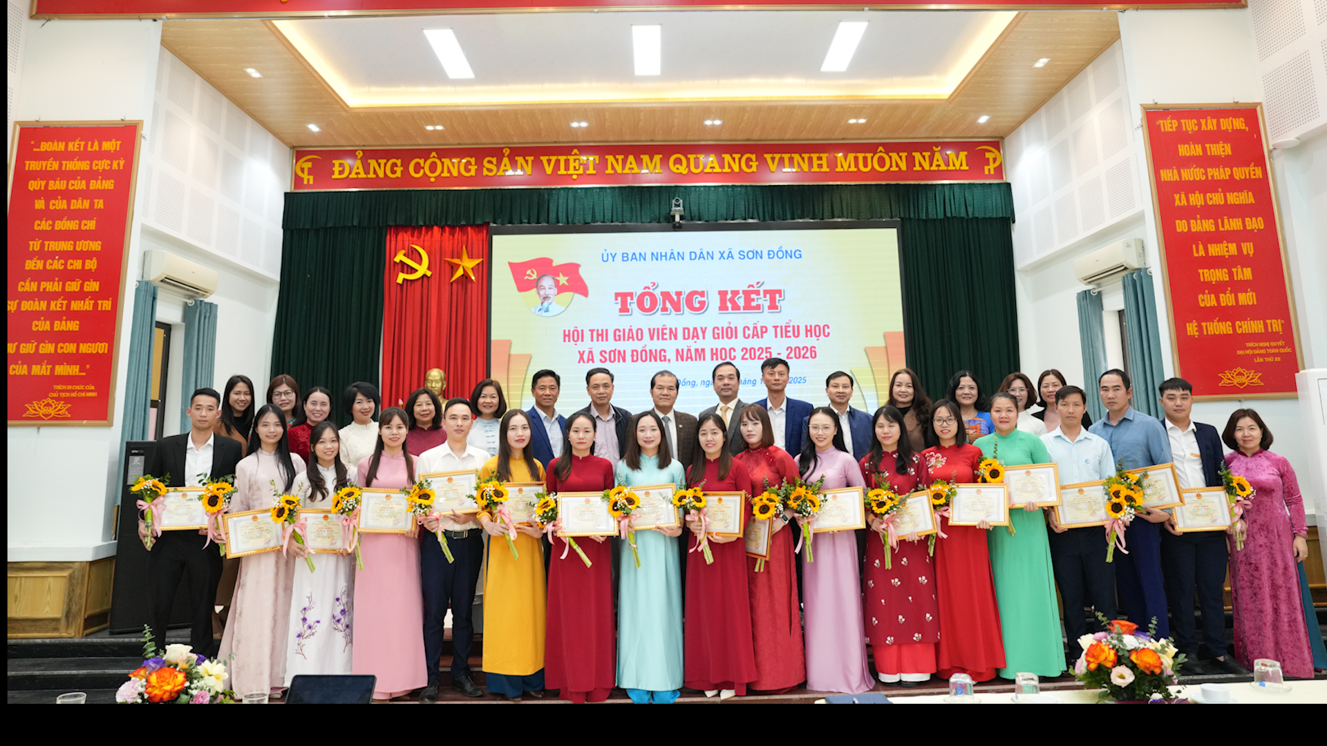 Hội thi giáo viên dạy giỏi cấp Tiểu học xã Sơn Đồng khẳng định chất lượng đổi mới giáo dục