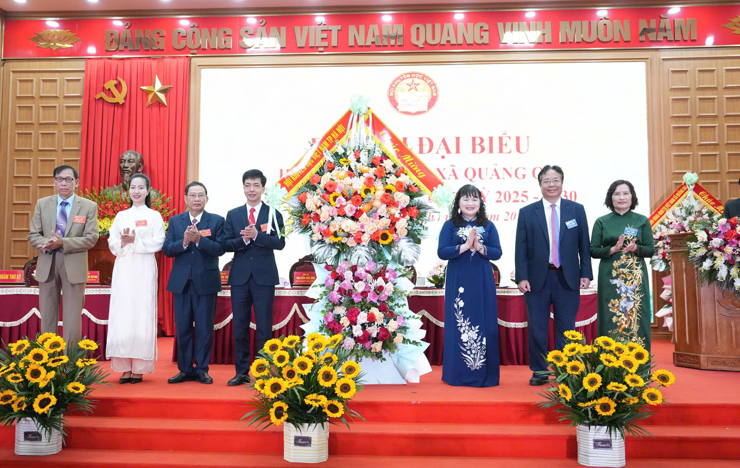 Đại hội Hội Khuyến học xã Quảng Oai nhiệm kỳ 2025-2030: Lan tỏa tinh thần hiếu học, xây dựng xã hội học tập