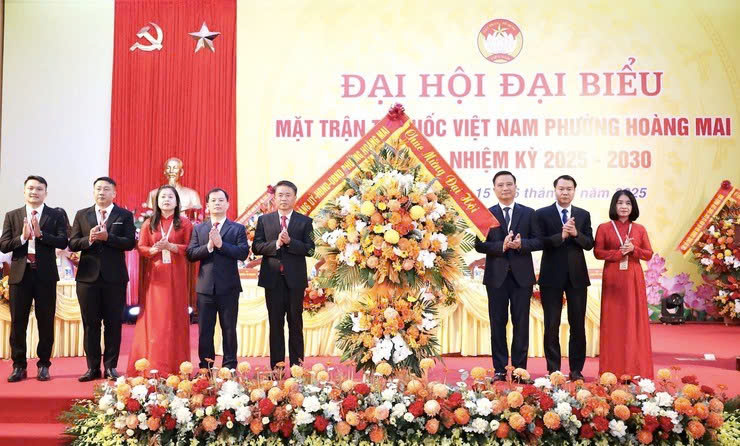 Đại hội Mặt trận Tổ quốc phường Hoàng Mai: Khơi dậy sức mạnh đại đoàn kết, hướng tới mục tiêu phát triển đồng bộ và văn minh