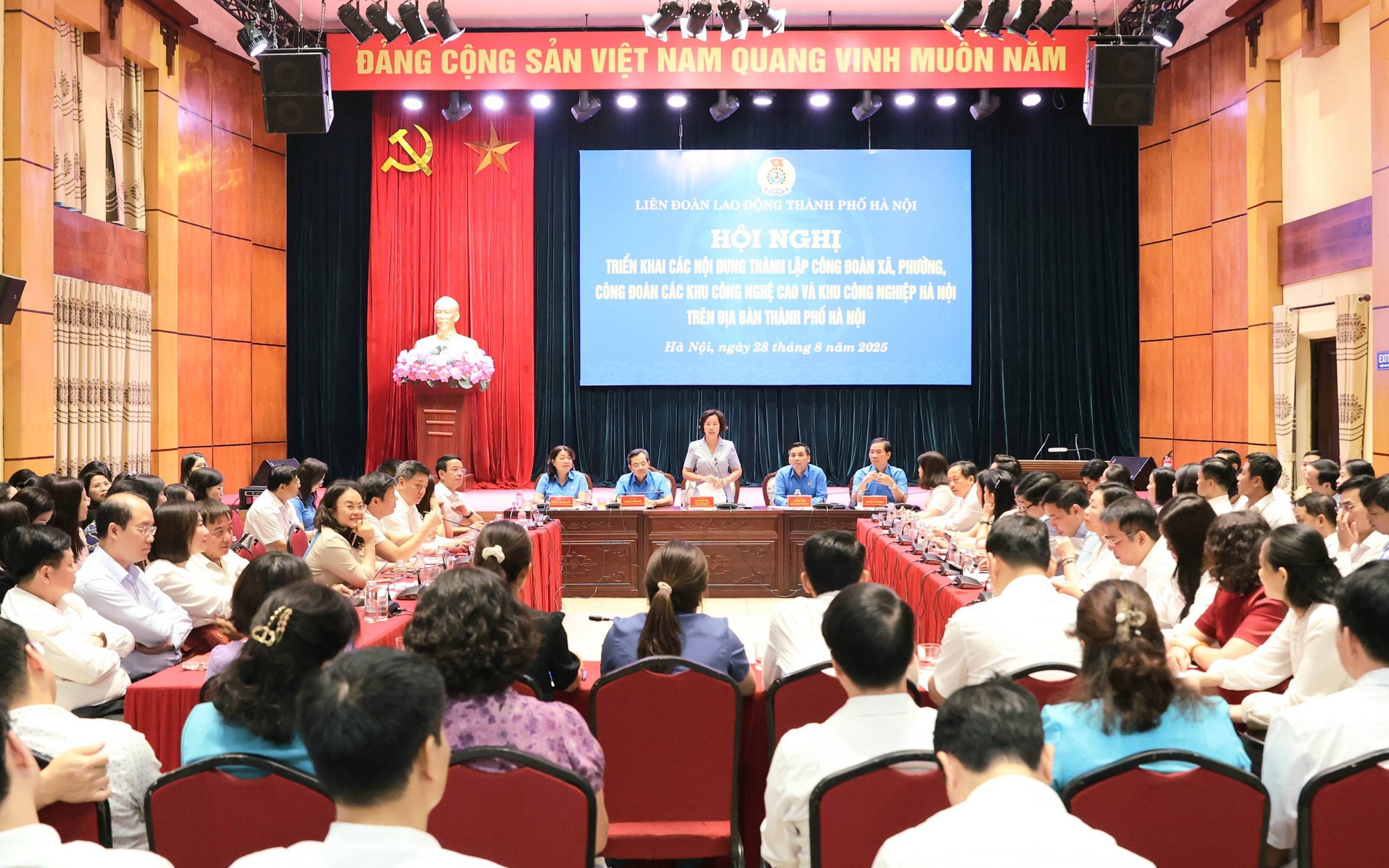 Hà Nội triển khai Đề án thành lập Công đoàn xã, phường