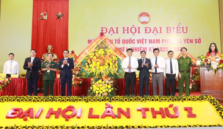 Đại hội MTTQ phường Yên Sở khóa I: Củng cố sức mạnh đại đoàn kết, nâng tầm vai trò Mặt trận trong giai đoạn 2025-2030