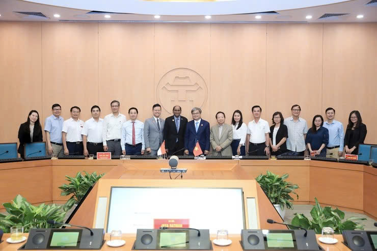 Hà Nội mở rộng hợp tác với Singapore, thúc đẩy hình thành hệ sinh thái đổi mới sáng tạo